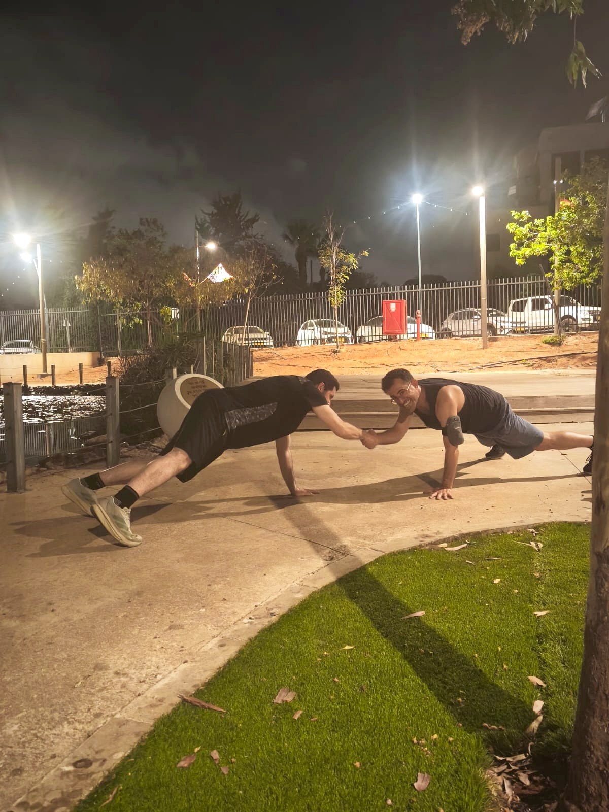 תמונה מהאימונים