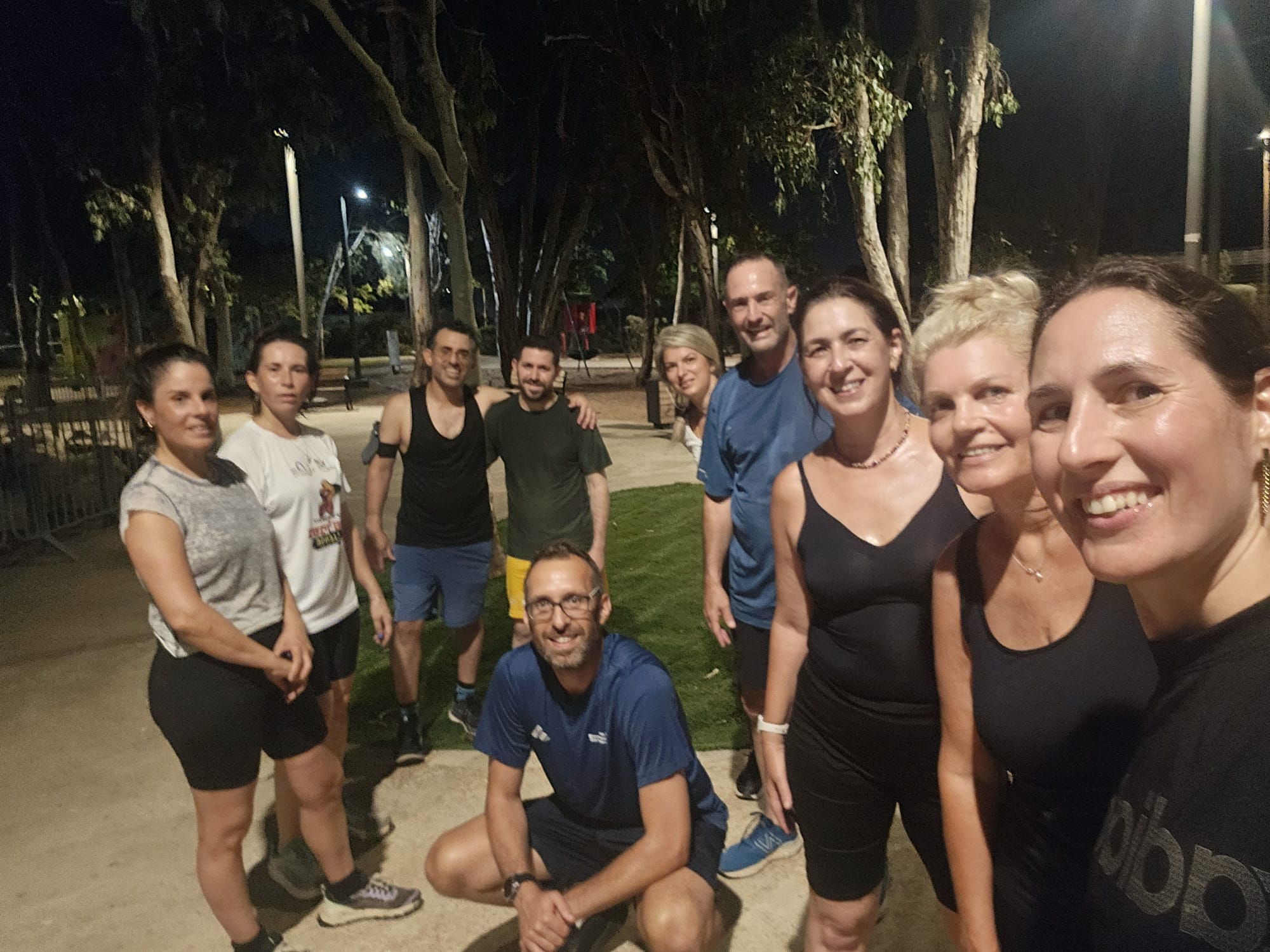 תמונה מהאימונים